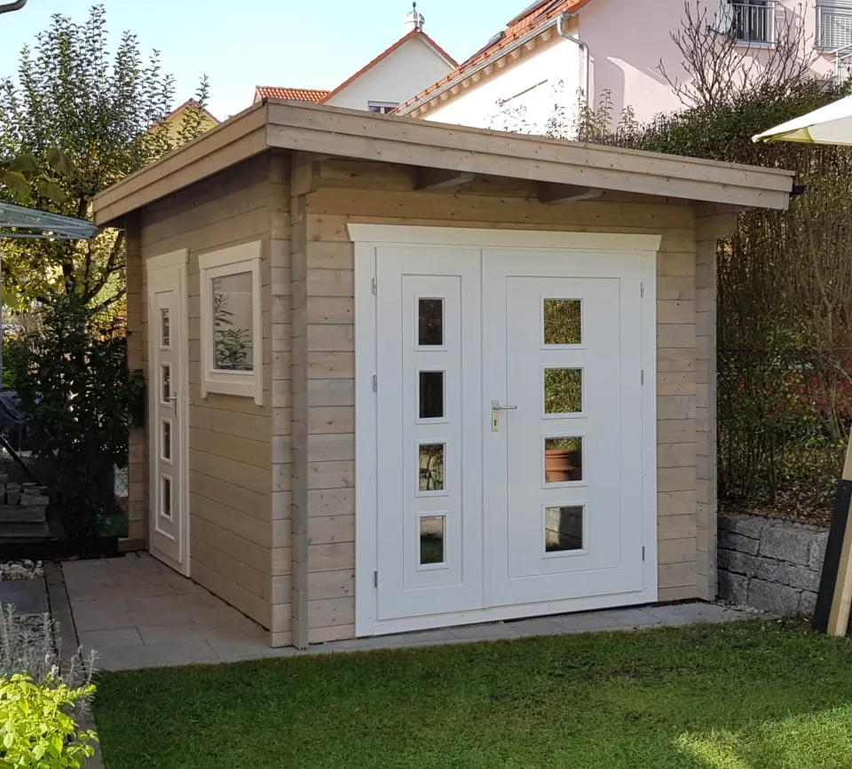Gerätehaus von BHB, Modell Freising