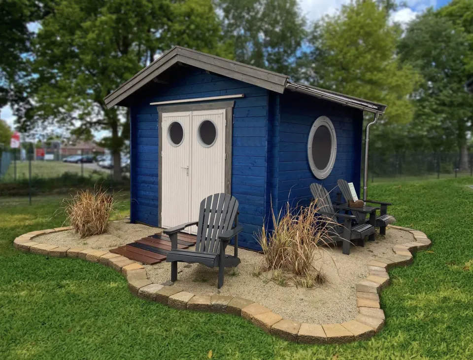 Gerätehaus von BHB, Modell Friesland