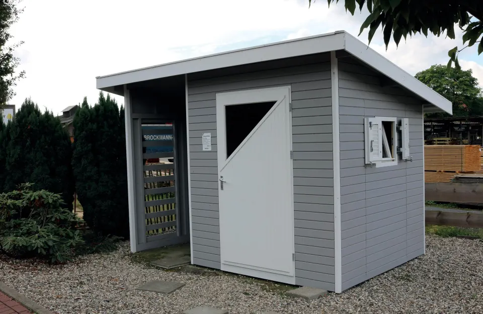 Gerätehaus von BHB, Modell Mh1 2222 P + 130 An