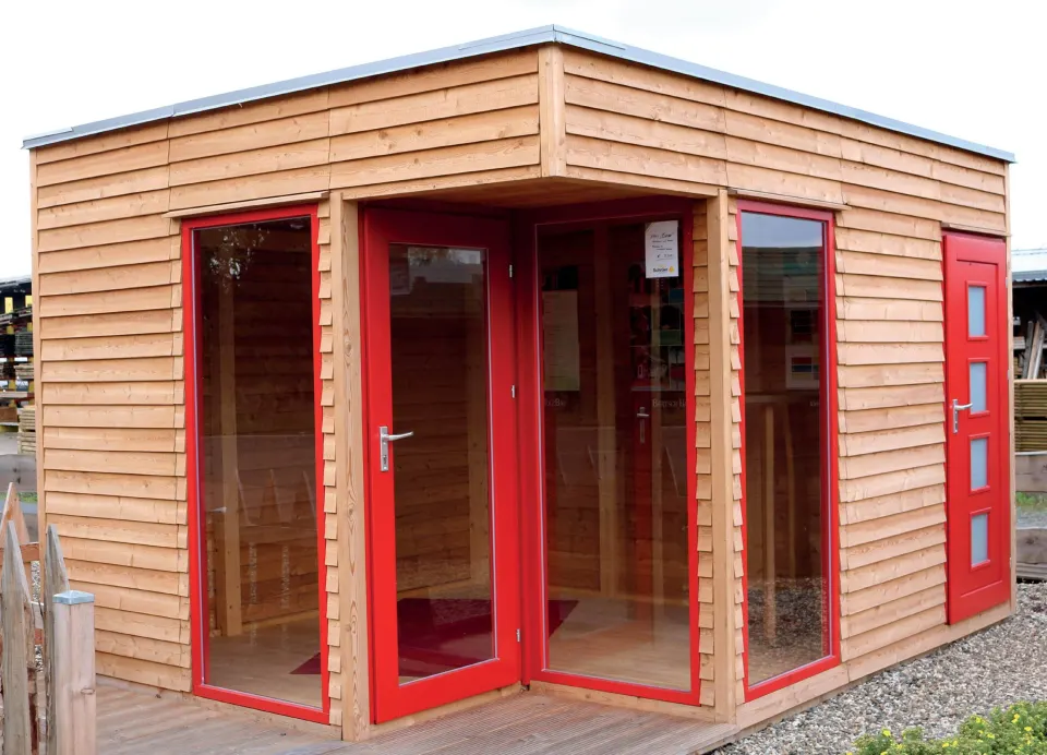 Gerätehaus von BHB, Modell Mh1 Cubo 3030 + 100 An