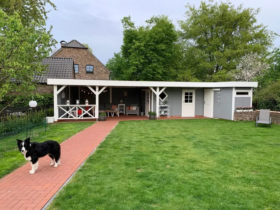 Gartenhaus von BHB, Modell Cara Easy 5161 F + 500 An, Ansicht 1 von 2