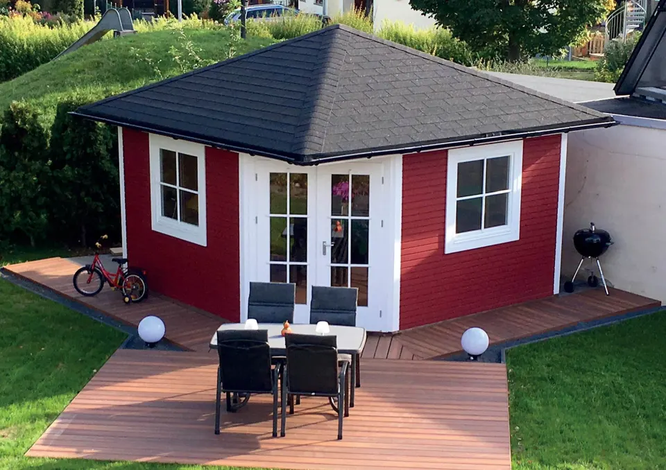 Gartenhaus von BHB, Modell Cara Louis 4040 Z