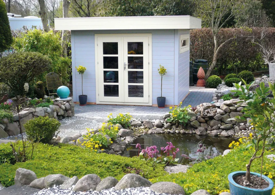 Gartenhaus von BHB, Modell Cara Sky 2530 F