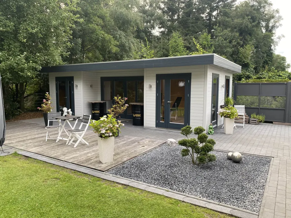 Gartenhaus von BHB, Modell Cara Solair 4085 F, Ansicht 1 von 2