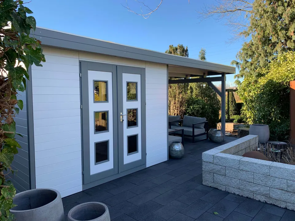 Gartenhaus von BHB, Modell Mh 3030 F + 300 Sd