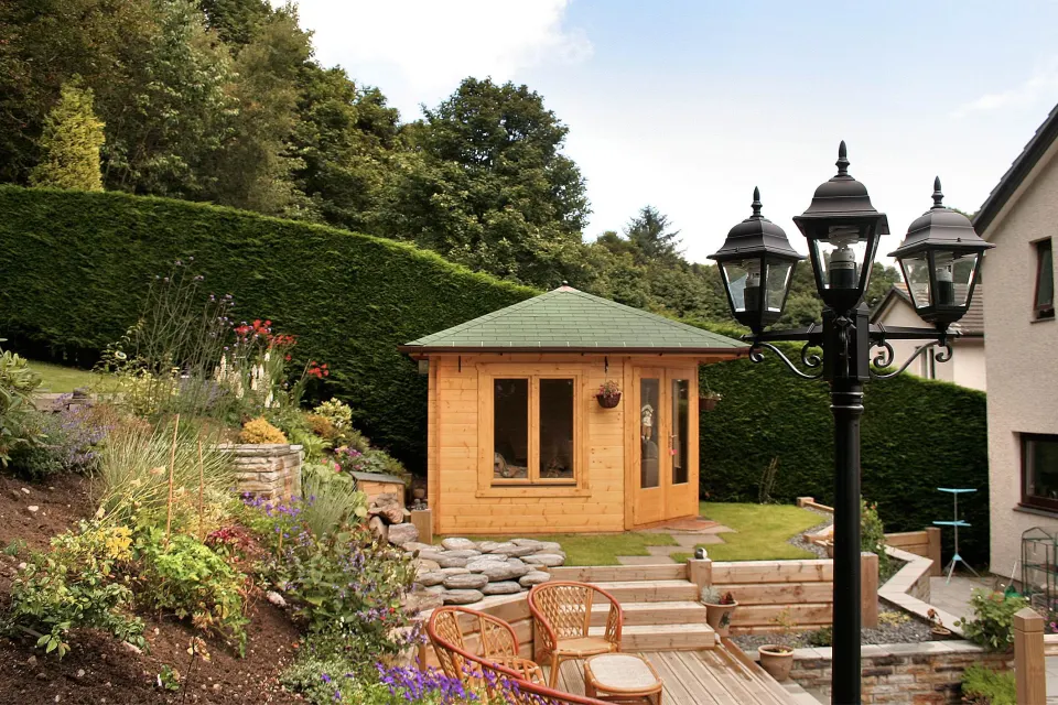 Gartenhaus von BHB, Modell Panta11 340 X 340