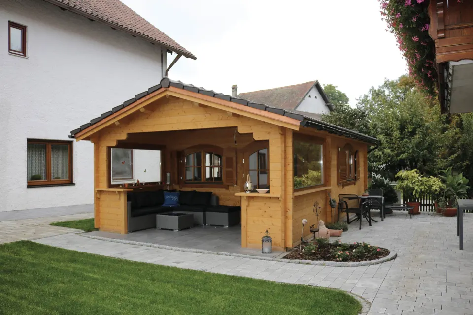 Gartenhaus von BHB, Modell Tennessee, Ansicht 1 von 2