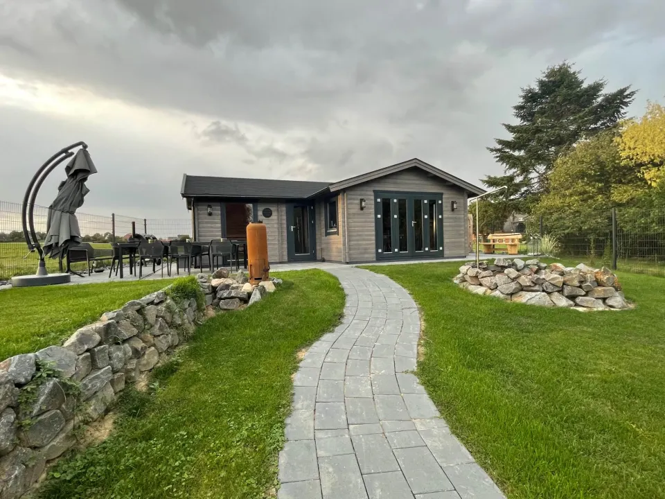 Gartensauna von BHB, Modell Alesund, Ansicht 7 von 8