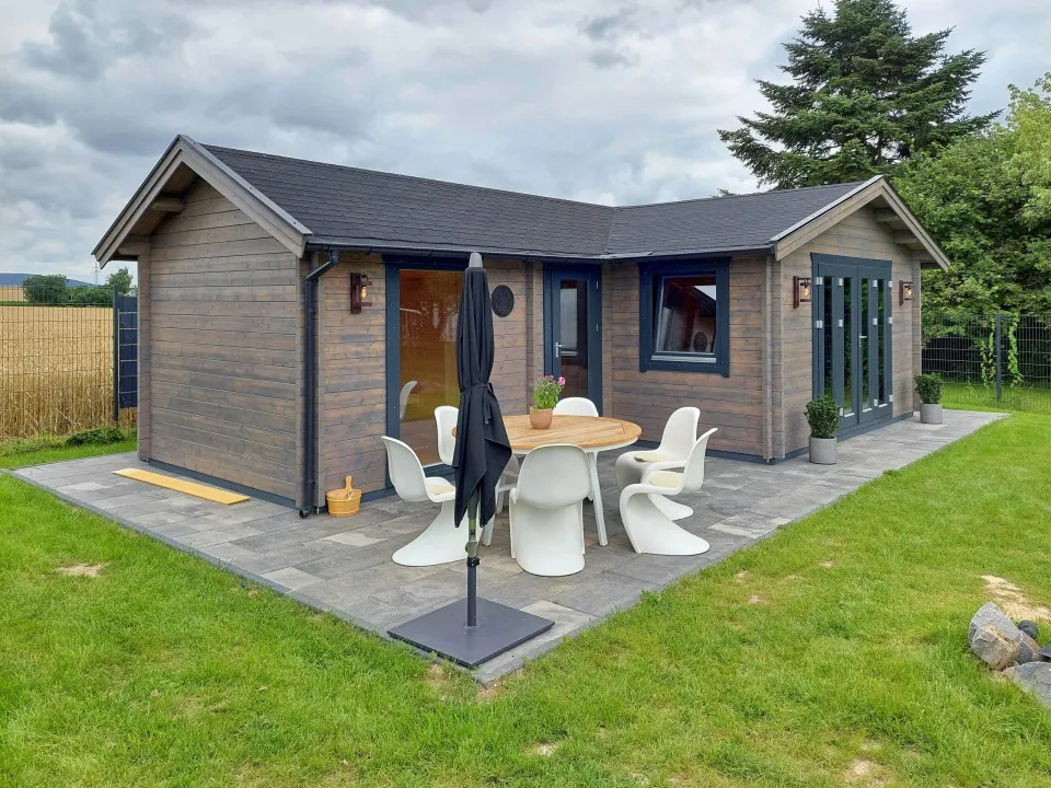 Gartensauna von BHB, Modell Alesund, Ansicht 3 von 8