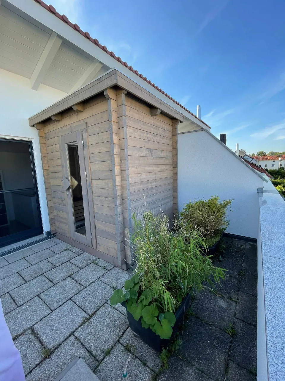 Gartensauna von BHB, Modell Ausblick