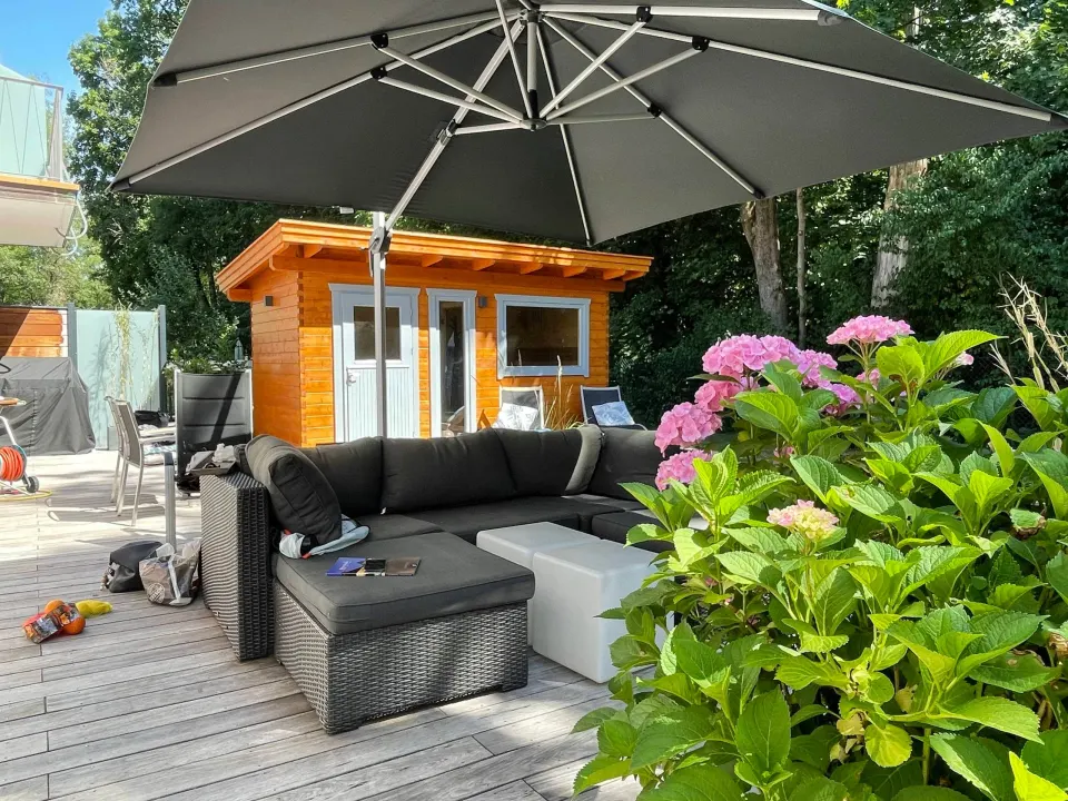 Gartensauna von BHB, Modell Grünwald, Ansicht 2 von 3