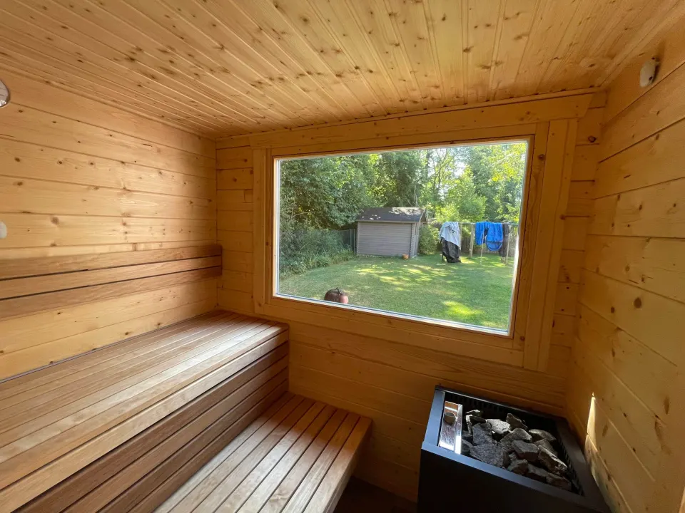 Gartensauna von BHB, Modell Grünwald, Ansicht 3 von 3