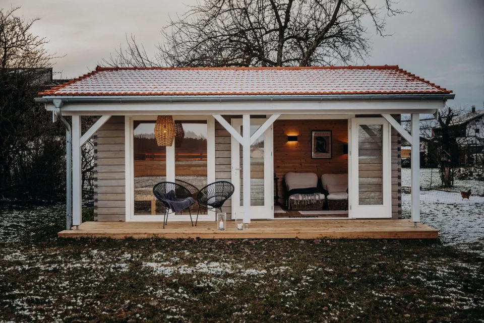 Gartensauna von BHB, Modell Hanni, Ansicht 6 von 12