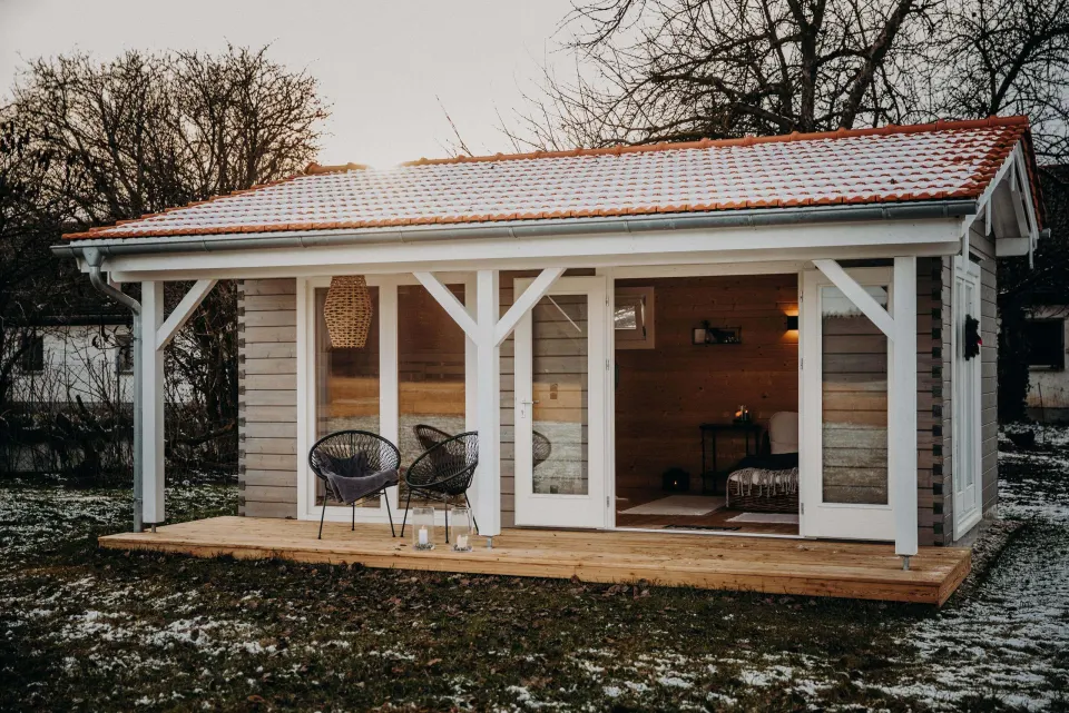 Gartensauna von BHB, Modell Hanni, Ansicht 10 von 12