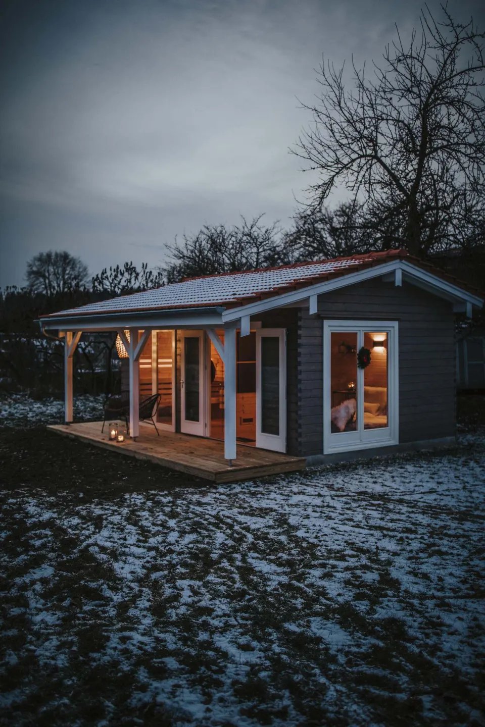 Gartensauna von BHB, Modell Hanni, Ansicht 7 von 12