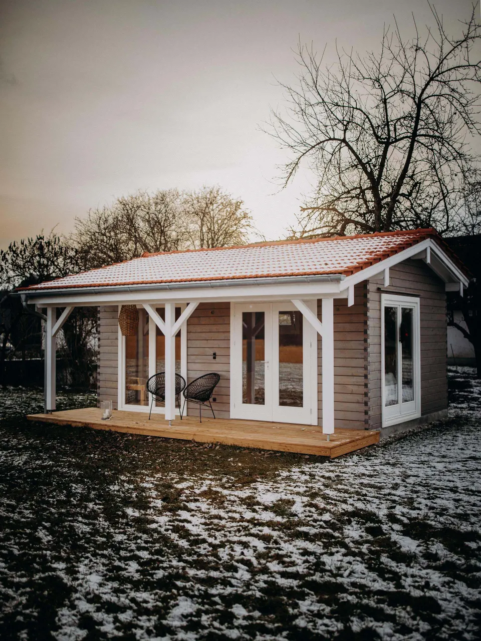 Gartensauna von BHB, Modell Hanni, Ansicht 4 von 12