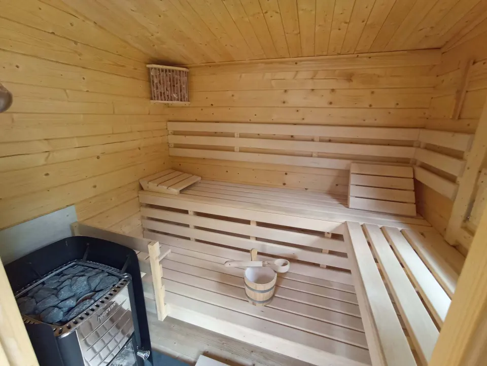 Gartensauna von BHB, Modell Lienz, Ansicht 3 von 4