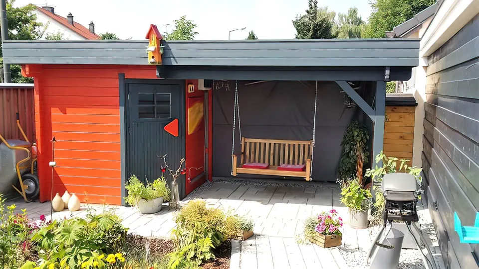 Gartensauna von BHB, Modell Relex