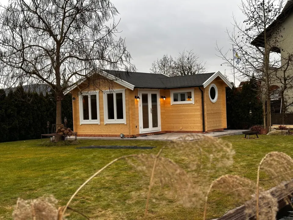 Gartensauna von BHB, Modell Toscolano, Ansicht 4 von 5