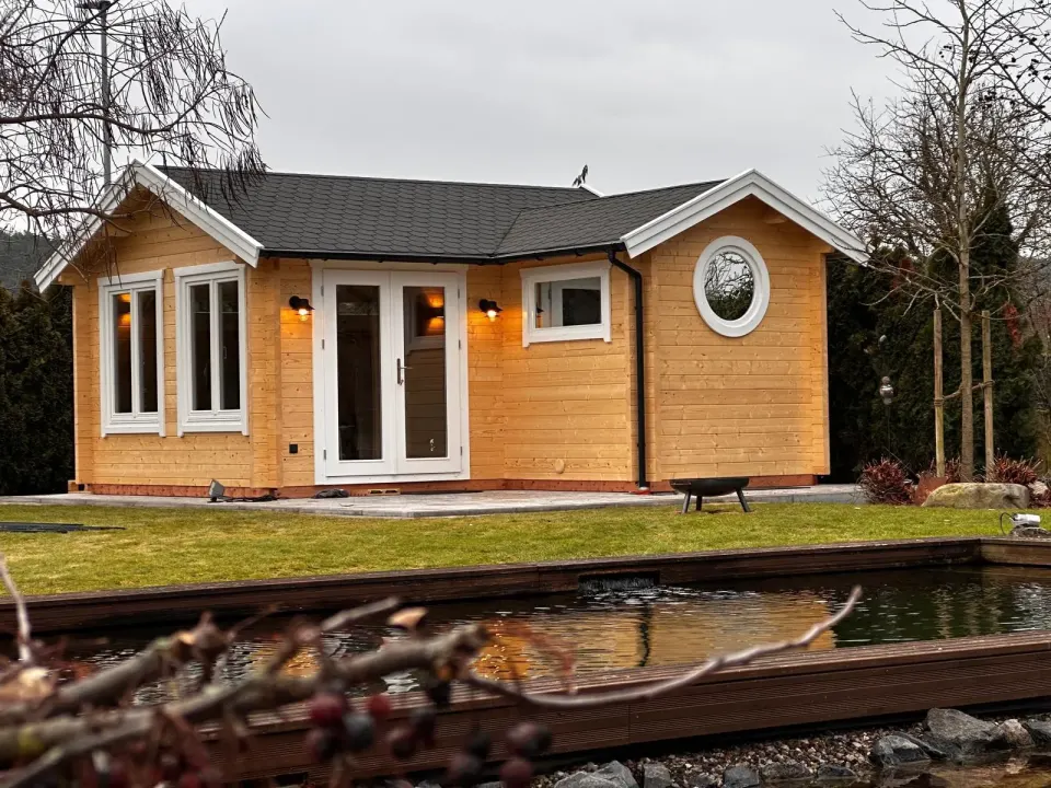 Gartensauna von BHB, Modell Toscolano, Ansicht 3 von 5