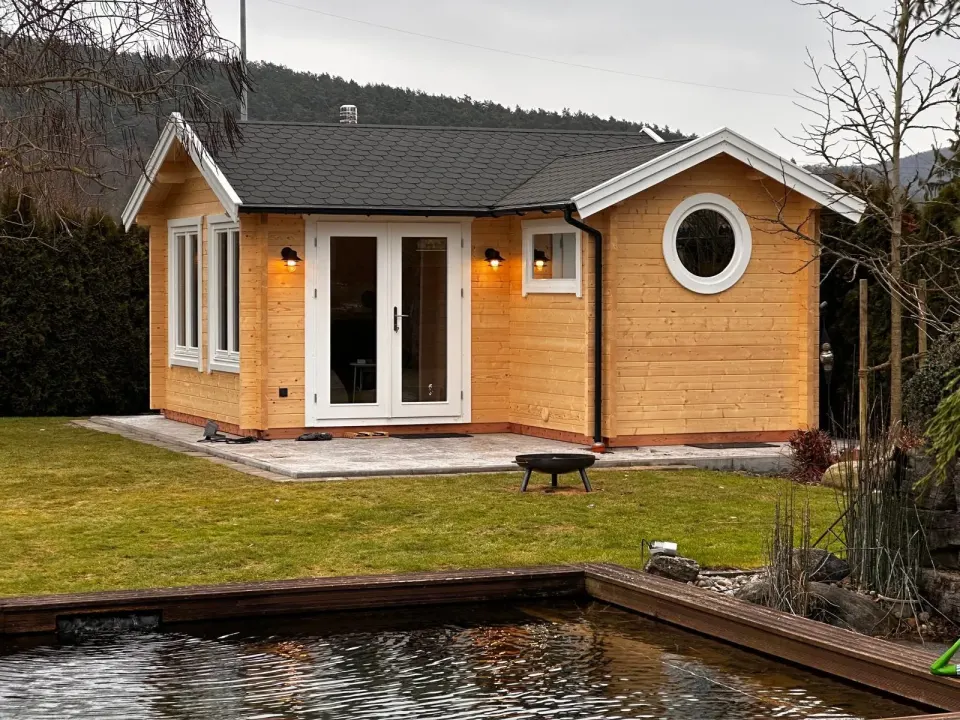 Gartensauna von BHB, Modell Toscolano, Ansicht 2 von 5