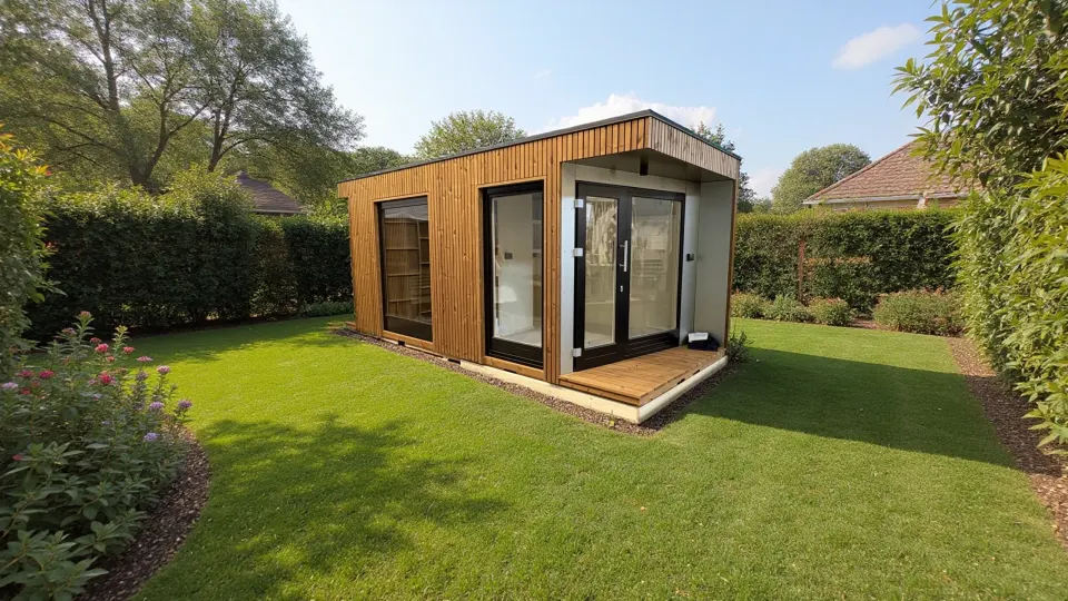 Gartensauna von BHB, Modell Triest, Ansicht 1 von 5