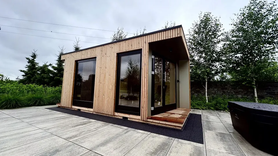 Gartensauna von BHB, Modell Triest, Ansicht 4 von 5