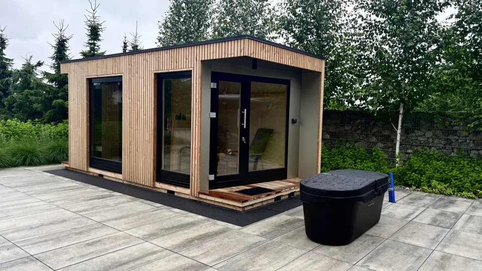 Gartensauna von BHB, Modell Triest, Ansicht 2 von 5