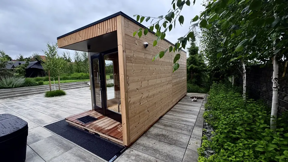 Gartensauna von BHB, Modell Triest, Ansicht 5 von 5