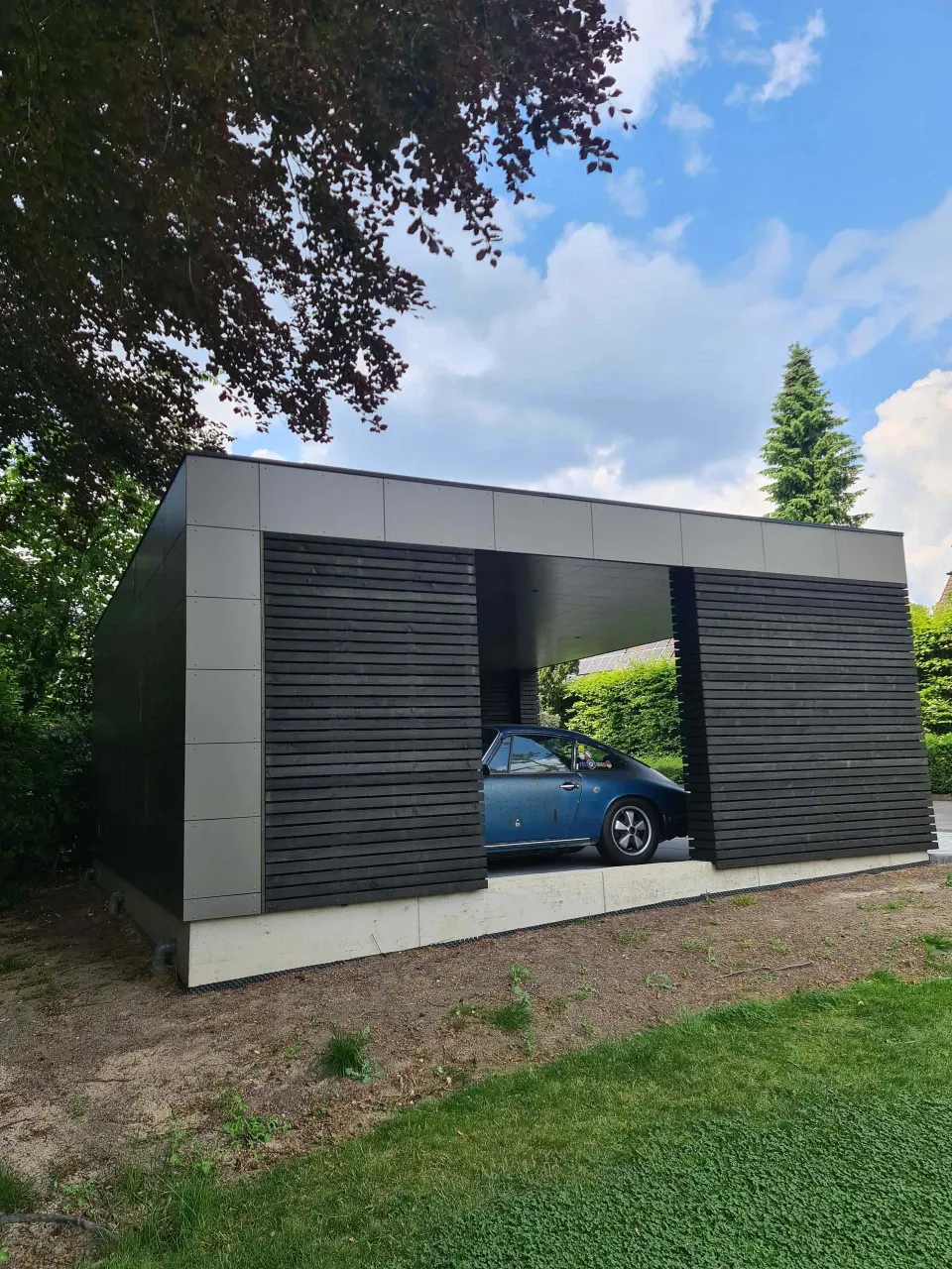 Wiata drewniana BHB, model Carport 9Xx, ujęcie 1 z 4