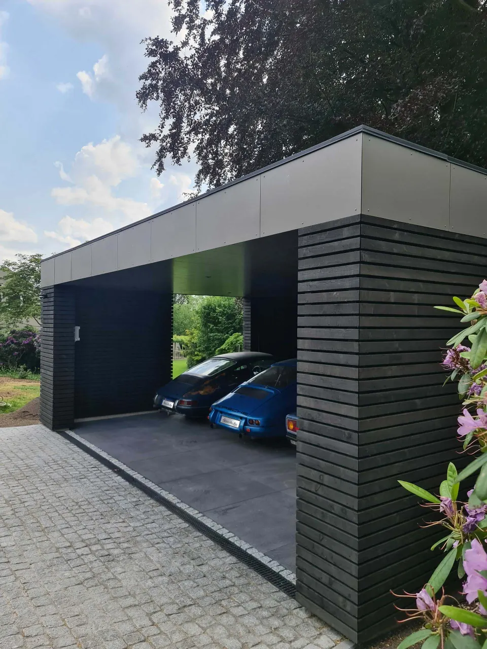 Wiata drewniana BHB, model Carport 9Xx, ujęcie 2 z 4