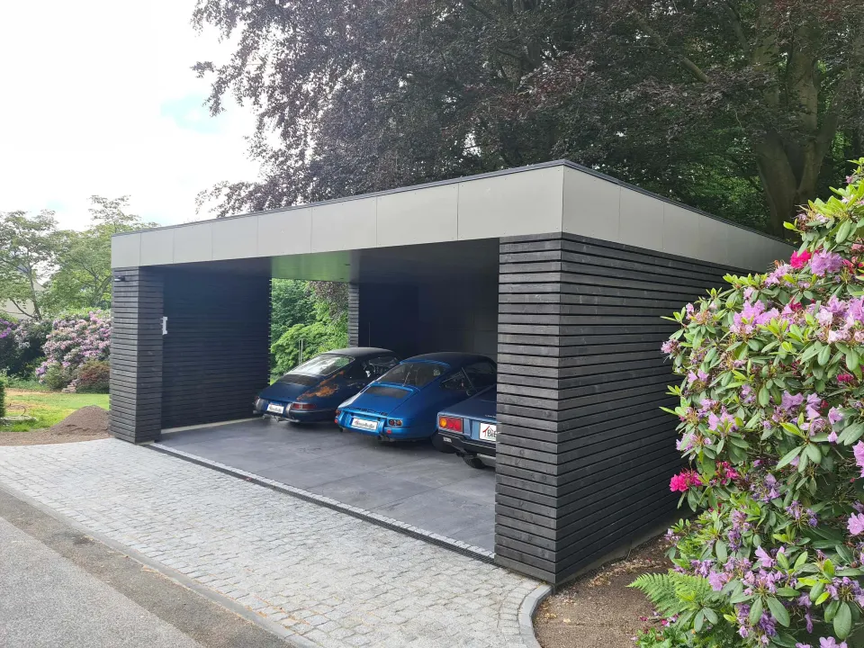 Wiata drewniana BHB, model Carport 9Xx, ujęcie 4 z 4